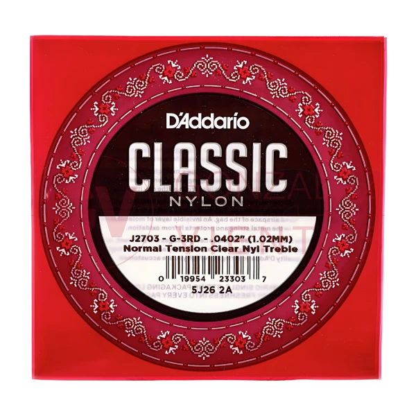 3ª CUERDA P/CLÁSICA DADDARIO