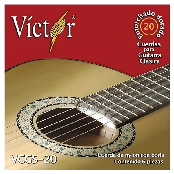 JUEGO DE CUERDAS  P/CLÁSICA CON BORLA