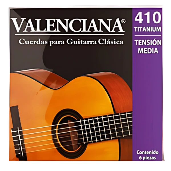 JUEGO DE CUERDAS P/CLÁSICA TENSION MEDIA DE NYLON