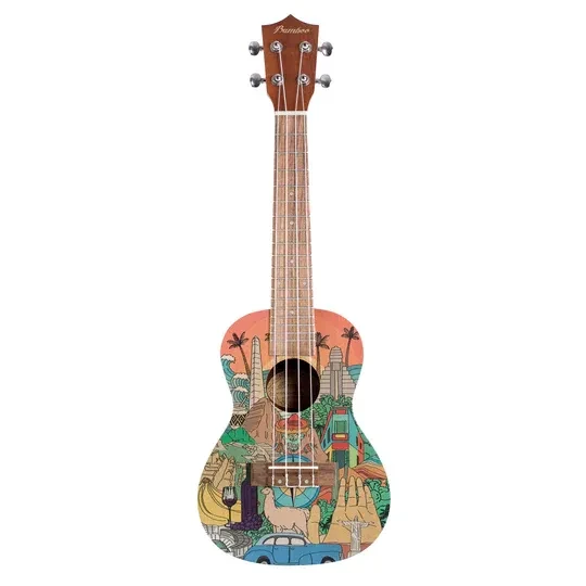 UKULELE BAMBOO U-23-LATIN-S